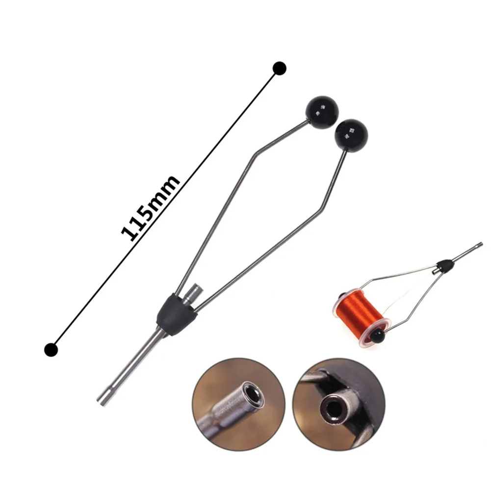 Portable Fly Tying Vise With base Rotary C-clamp Fish Tackle Kit Travel Alloy Fly Fishing Tackles Hook Binding Tool Pesca 1pcs fishing accessories,fishing tackle,fishing tools,fishing tool,fly tying bobbin holder