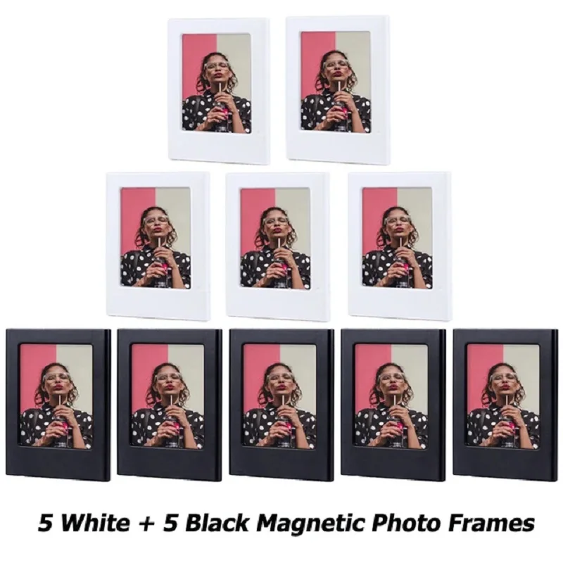 Set of 5/10/20 Magnetic 3-Inch Photo Frames