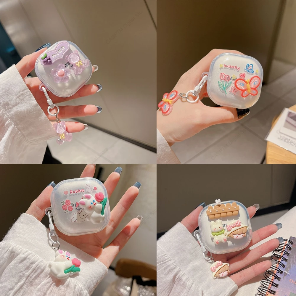 SAMSUNG Galaxy Buds2 Pro　ホワイトとカバー Amazon.com: CaseSack Case for Samsung Galaxy Buds 2 Pro