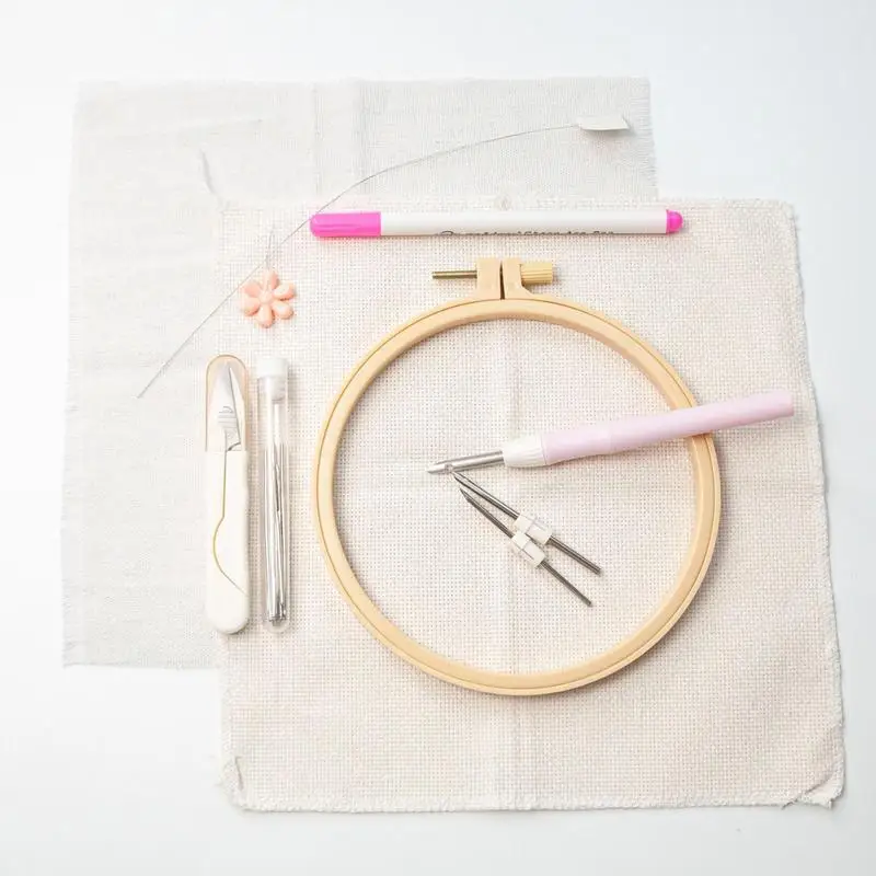 Punch Needle Embroidery Patterns  Punch Needle Kit Beginners - Punch  Needle - Aliexpress