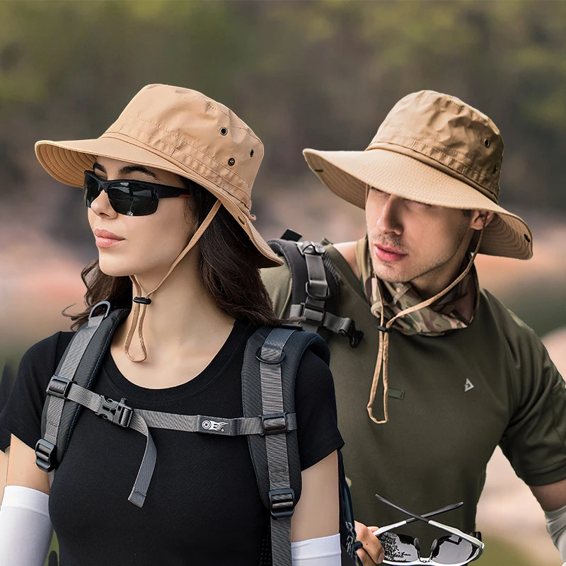 

Outdoor foldable fisherman hat, quick drying and sun protection in summer, fashionable and unisex