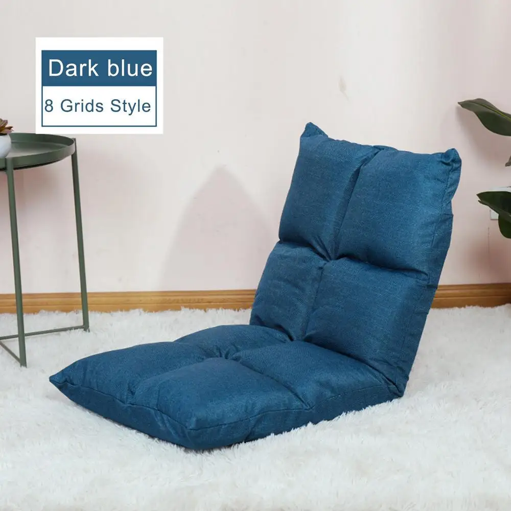 Description Picture 4 of itemAdjustable Comfort Floor Folding Sofa Chair For Home Living Room Furniture Modern Foldable Japanese Floor Chair Lazy Couch Sofa