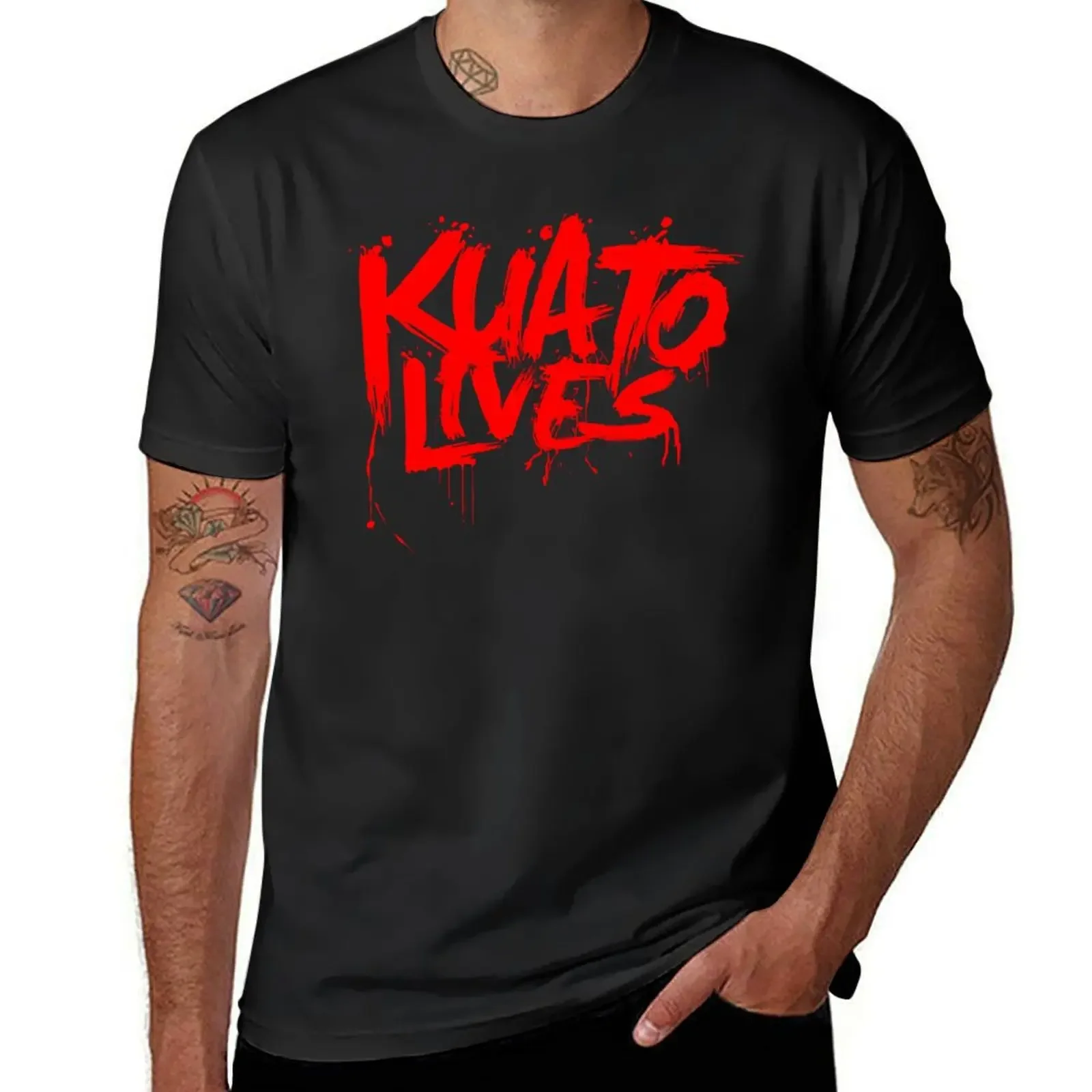 

Kuato Lives T-Shirt anime clothes anime plain mens cotton t shirts