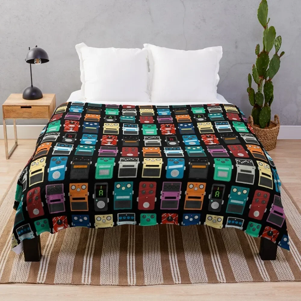 

Pedal Board Throw Blanket Vintage Softest Sofa Quilt blankets ands Blankets