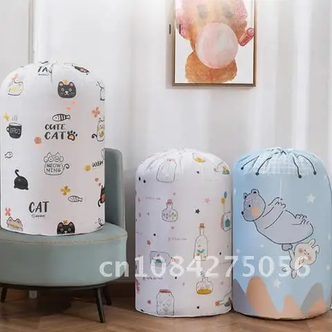 

Large-capacity Drawstring Pocket Storage Bag Clothing Finishing Moisture-proof Dust-proof Thickened Clothing Storage Bag