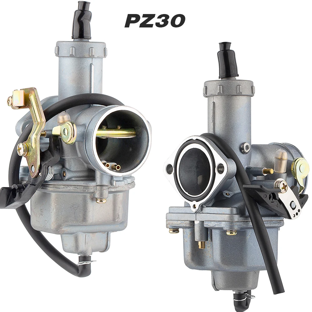 Motorcycle Carburetor Modification PZ30 30mm Carburetor for ABM IRBIS TTR Carburador 175CC 200cc 250cc All aluminum