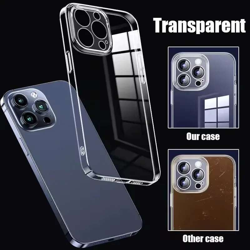 Clear Soft TPU Ultra-Thin Back Cover