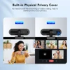 TOALLIN mini usb Camera Streaming Webcam 4K UHD, Auto Focus Web Camera with Noise Cancelling Microphone for TikTok/YouTube/Zoom 4