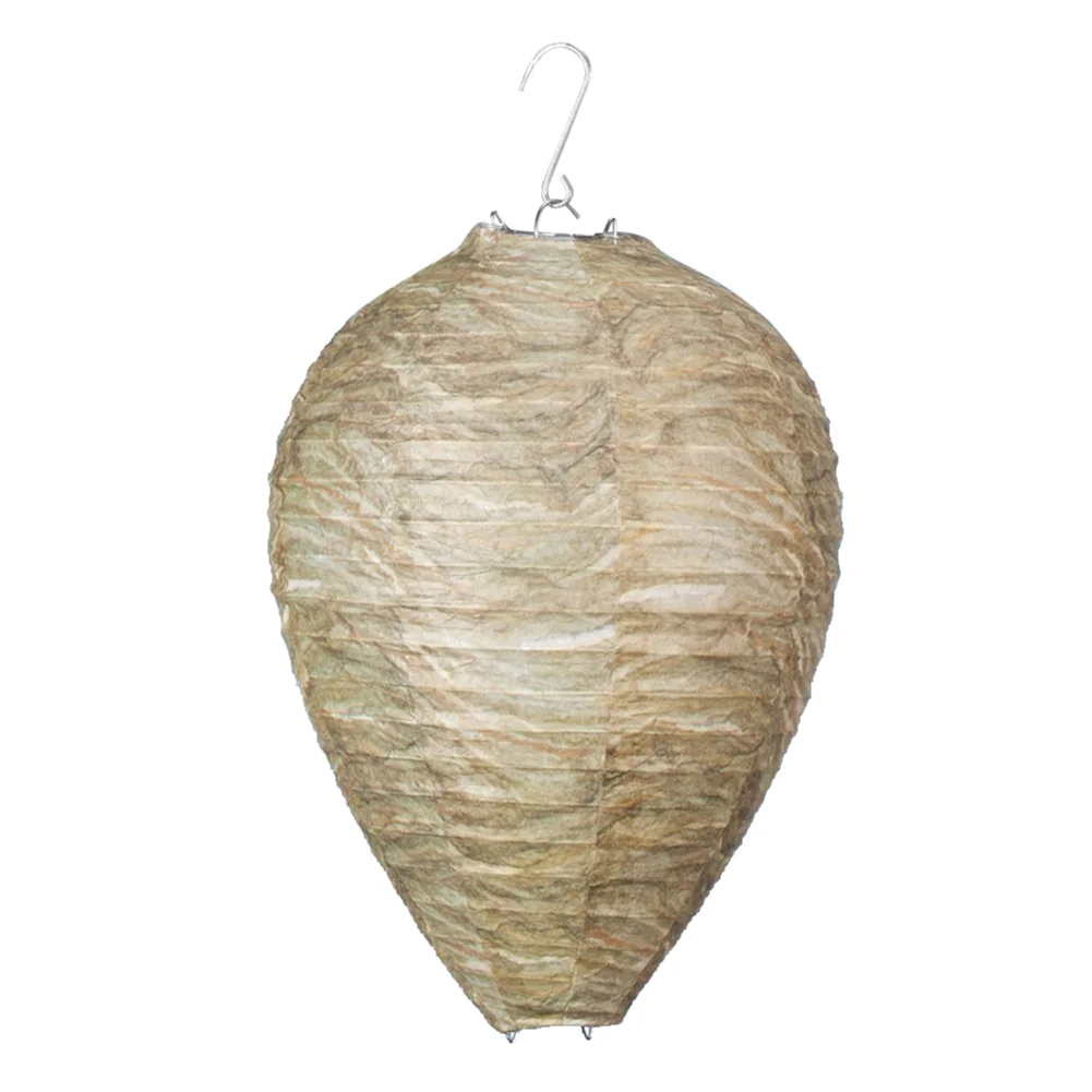 Wasp Nest Decoy Lanterns - Non-Toxic Bee & Hornet Deterrent