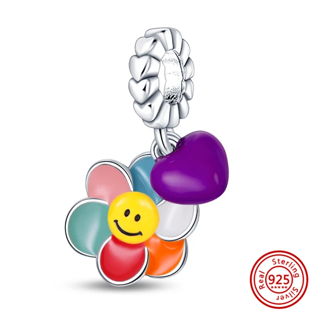 환상적인 925 스털링 실버 물고기 유니콘 반딧불 클립으로 매력을 더하세요