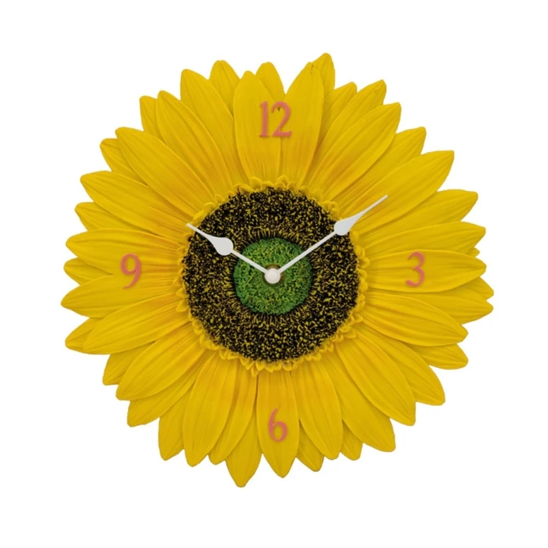 

Resin Wall Clock Decorative Clock Office Bedroom Dormitory Party Decor