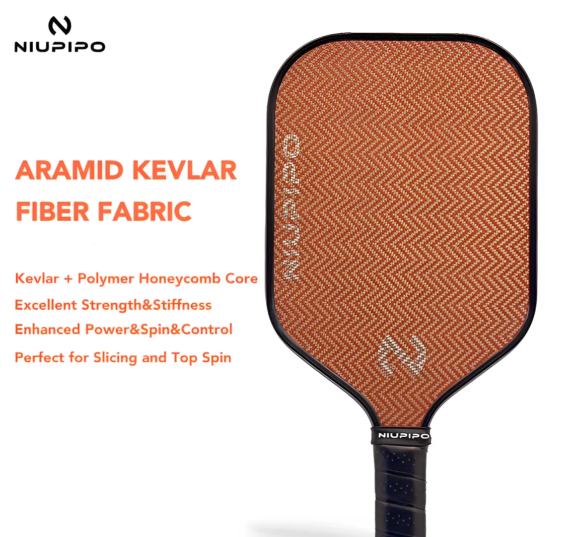 ピックルボール パドル NIUPIPO Kevlar ケブラー 赤い 【公式通販】