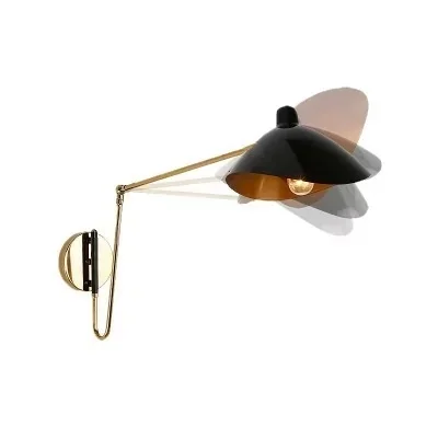 Nordic Adjustable Golden LED Wall Sconce 3