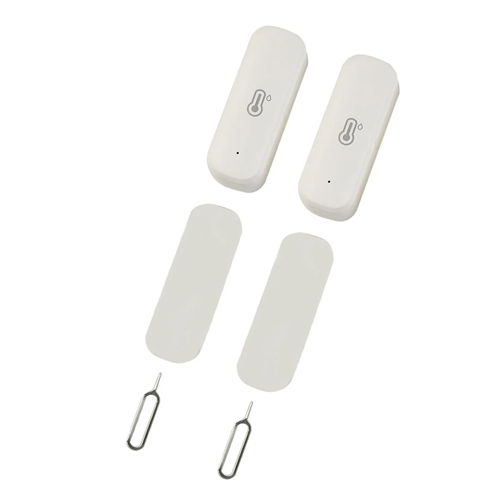 

2pcs Tuya Smart WIFI Temperature And Humidity Sensor Indoor Hygrometer Thermometer Smart Life Control