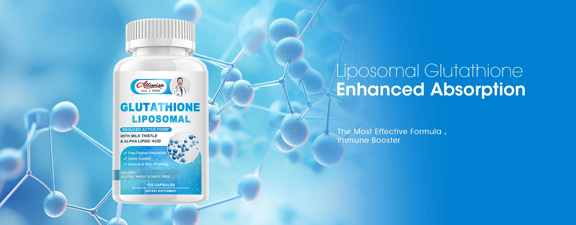 alliwise glutathione Alliwise Nutritional Healthy Store