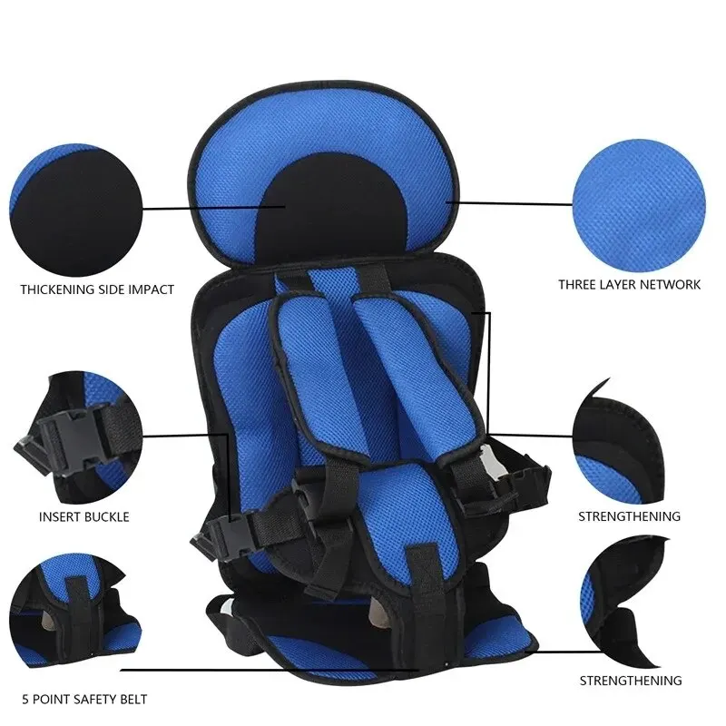Child Car Seat Cushion for 6 Months To 12 Years Old car seat cushion
