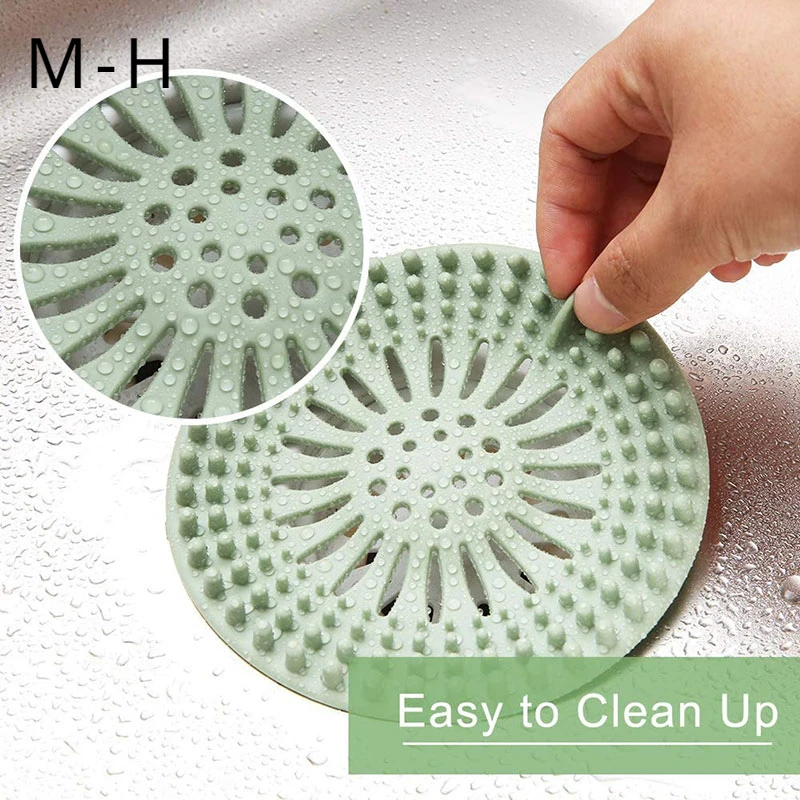 Sink Strainer 1Pc Sink Strainer Bathroom Sewer Filter Floor Drain Drain Hair Catcher Bath Shower Stopper Plug Anti Blocking Bathroom Products