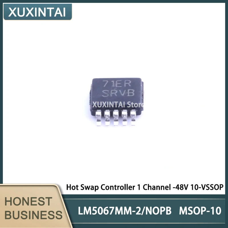 

10Pcs/Lot LM5067MM-2/NOPB LM5067 Hot Swap Controller 1 Channel -48V 10-VSSOP