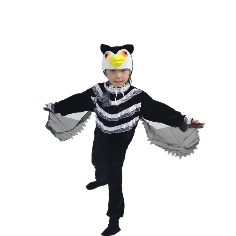 thumbnail image 1 of Disfraz de pájaro, golondrina, águila, oropéndola, loro, pájaro carpintero, conjunto de regalo, disfraz de Halloween para niño y adulto, 1 of 5