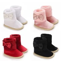 Winter Warm Newborn Baby Cotton Booties Rubber Non-slip Boots  Non-Slip Sole Toddler Boy Girl First Walkers Infant  Shoes Boots 6