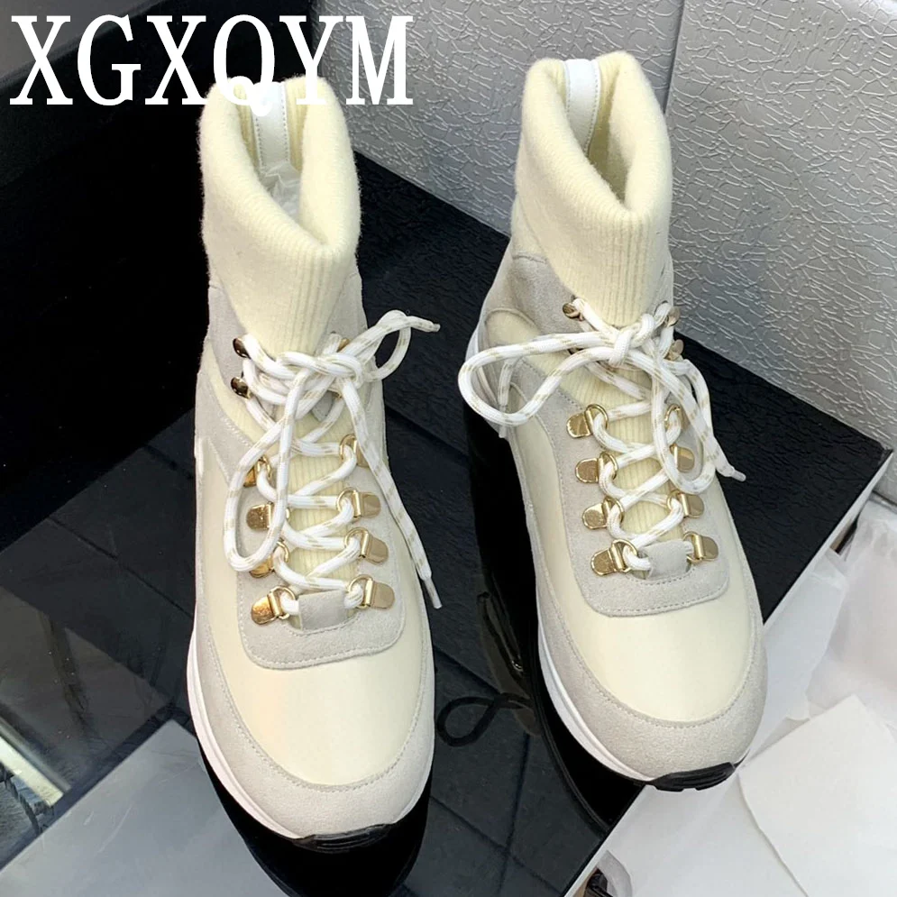 Womens Designer Leather Boots Genuine Leather Design Boot Designer