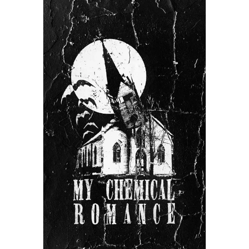 My Chemical Romance Canvas Art: Iconic Rock Band Poster