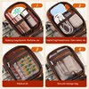 Transparent Travel Cosmetic Bag, Portable Mini Waterproof Cosmetic Lipstick Storage Bag, Multifunctional Clutch Bag 5