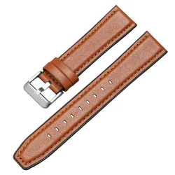 Premium Soft Synthetic Leather Strap - 46mm Watchband Replacement for 22mm (1)