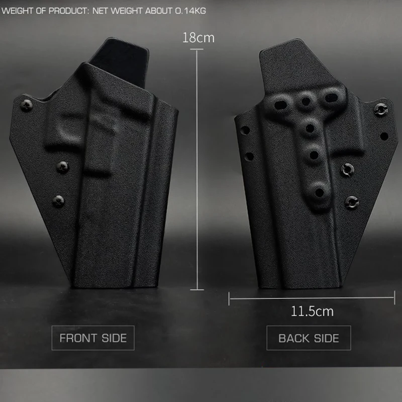 GLOCK 34 Tactical Quick-draw Holster,Special Protective Case, Kydex Lightweight Hunting Holster, Hunting Quick-draw Holster 5