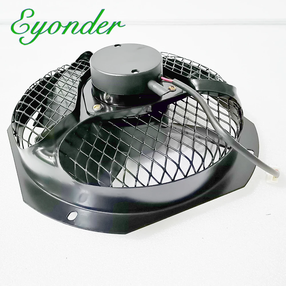 A/C Aircon Air Conditioning Electric Electronic Cooling Radiator Condenser Fan 12V 24V for Toyota Coaster Mini Bus