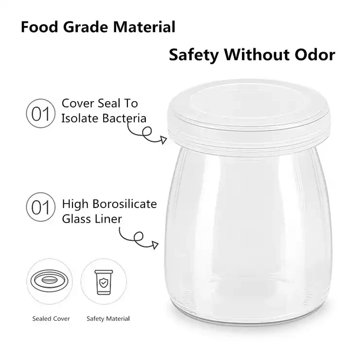 Home Kitchen Appliance Yogurt Machine Stainless Steel Mini Yogurt Maker Automatic Electric Yogurt Maker 5