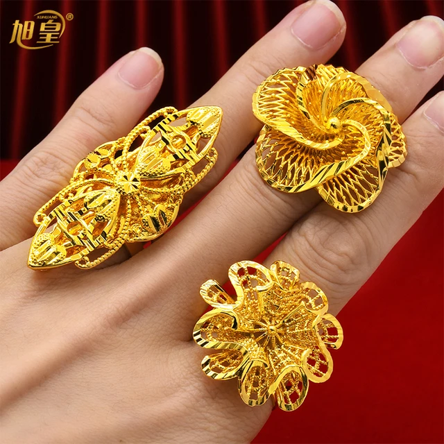 Buy online Gold Brass Finger Ring from fashion jewellery for Women by  Admier for ₹249 at 83% off | 2024 Limeroad.com