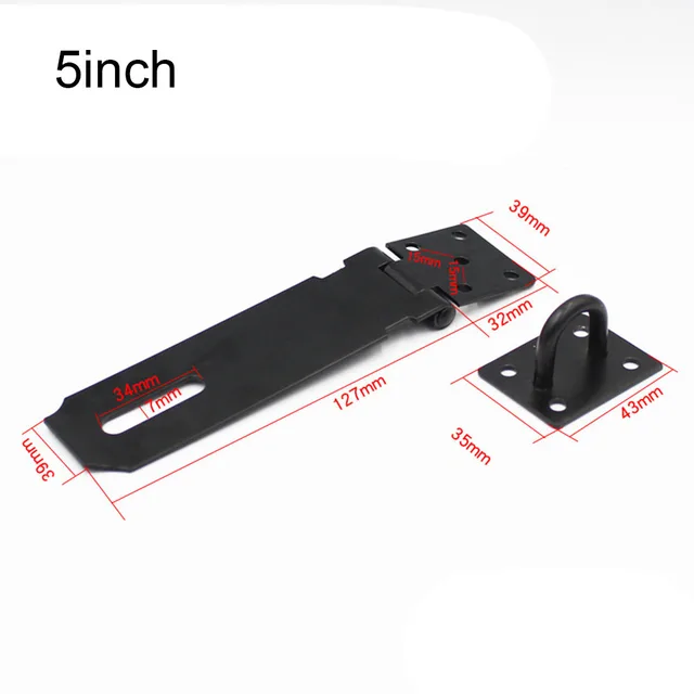 black 5 inch