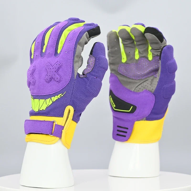 Motorcycle Gloves Knight Summer Perforated Breathable Drop Resistant Macaron Gloves For Men Women Thin Summer Riding