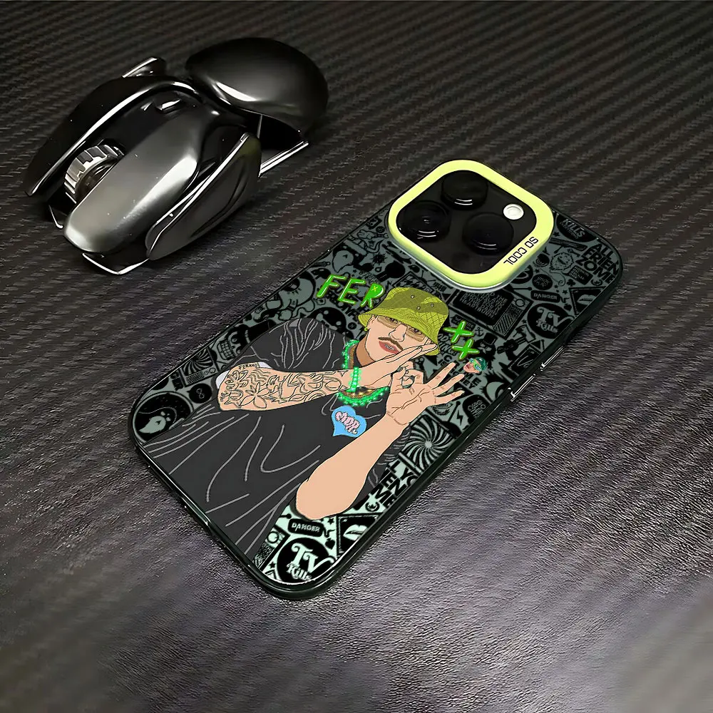 Feid Nitro Jam Ferxxo Matte Phone Case - Sleek and Stylish Back Cover