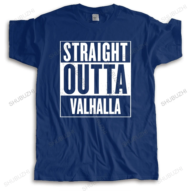 Классическая мужская футболка большого размера, прямая одежда из Вальгаллы, хлопковые рубашки с коротким рукавом, футболки для подростков, распродажа