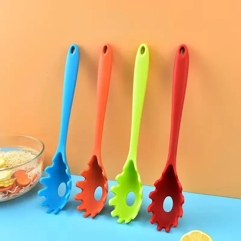 Large Spaghetti Spoon for Home Cooking, Silicone Powder Claw, Heat Resistant Pasta Tool, Cooking Utensils
