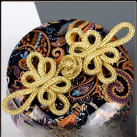 5/10PCS Chinese Knot Button Wire Chinese Cheongsam Button Dragonfly Knot Fastener Closures DIY Apparel Sewing Supplies 1