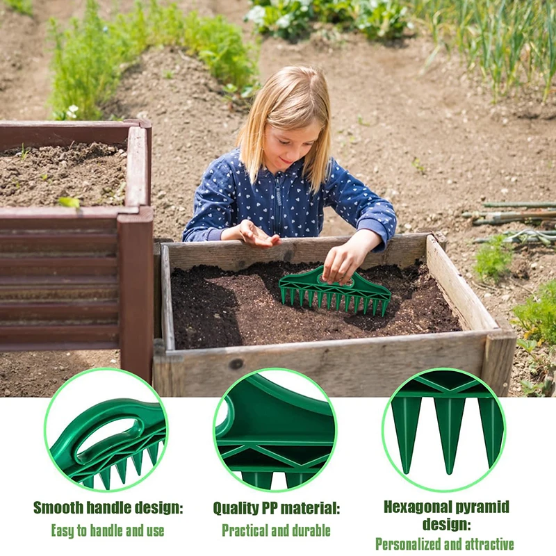 New 1/2PCS Seeder Planter Tool Soil Digger Planter Manual Sower Flowerpot Gardening Tool Seed Sowing Dispenser For Garden