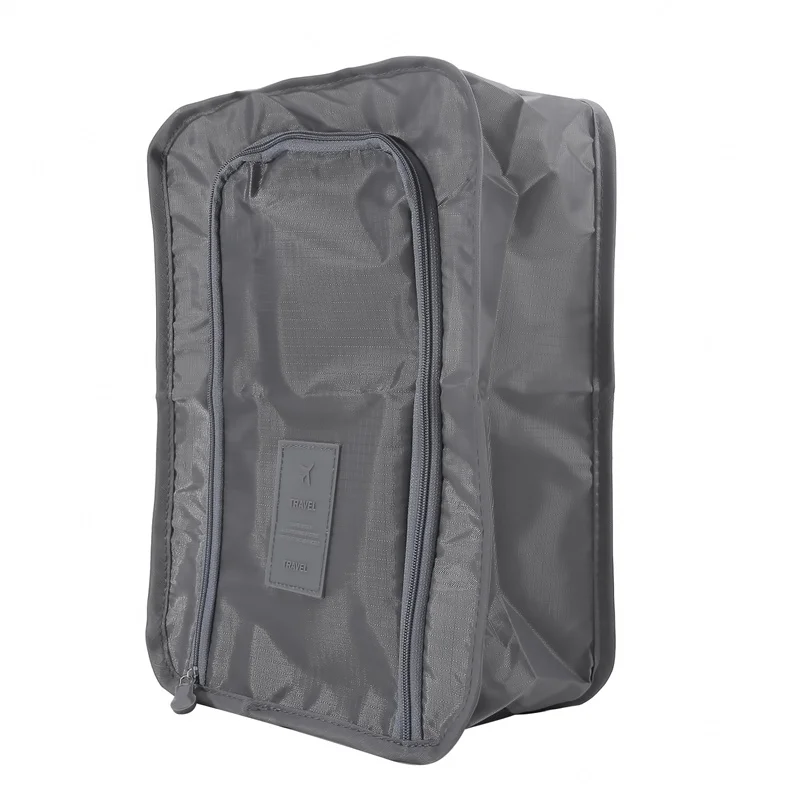 Portable Waterproof Shoes Organizer Storage Bag Pouch Pocket Packing Cubes Handle Nylon Zipper For Travel Accessories