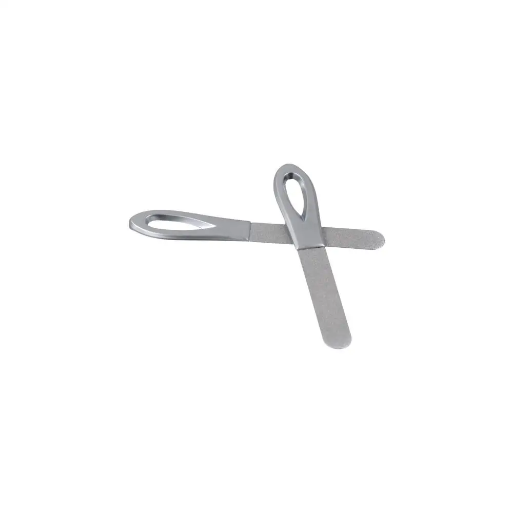 Stainless Steel Double Side Polishing Pedicure Grinding Nail File Fingernail Keep Nail Art Tools Polishing File