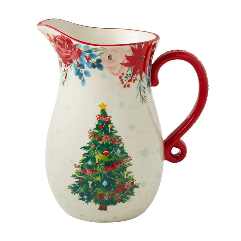 

Winter 2.5-Quart Ceramic Pitcher Taza espumadora de leche Glass pitcher Turkish coffee pot Milk frothing jug Milk Milk frother j
