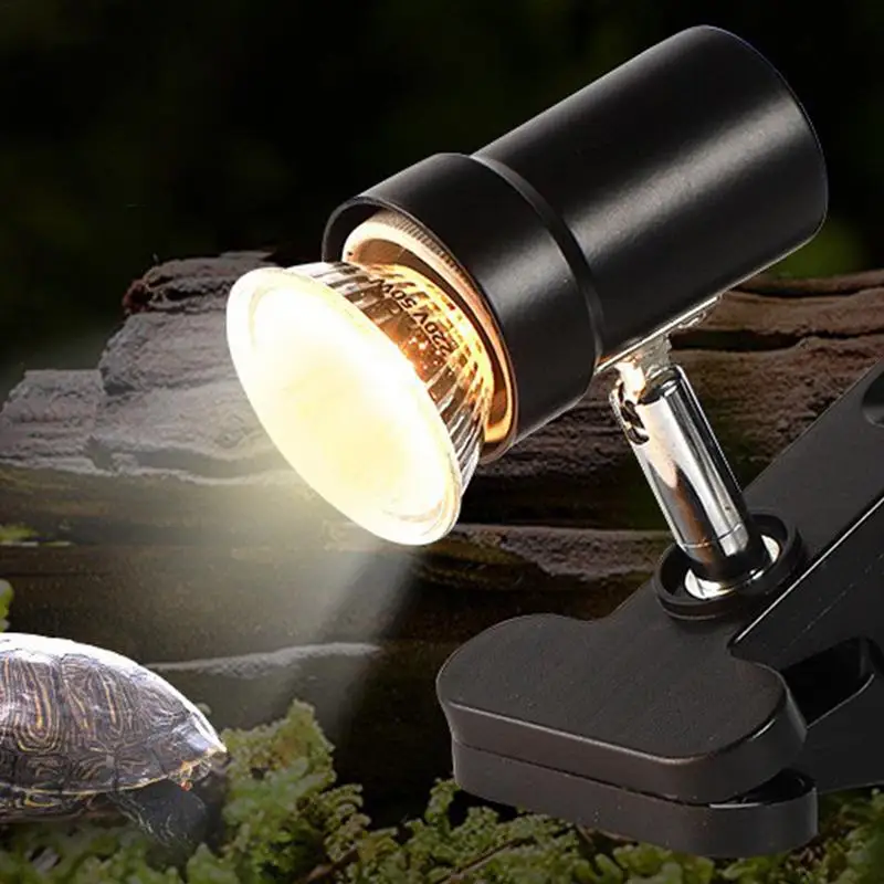 Heating Lamp For Snakes Adjustable Heating Lamp For Reptiles Turtle Tank Accessories Snakes Heat Bulb Terrapin Lizards