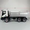 1/14 6x4 Metal RC Hydraulic Dumper Trucks CNC Axles Radio Control Tipper Cars Toys Assembled Painted Model ESC Motor TH23188 3