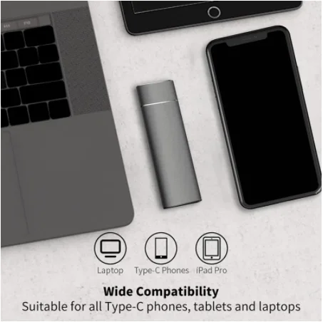 ޴ SSD  ϵ ̺, Ʈ PC, USB 3.1, C Ÿ ̽, ָ Ʈ ϵ ũ  ġ, 4TB  ̺