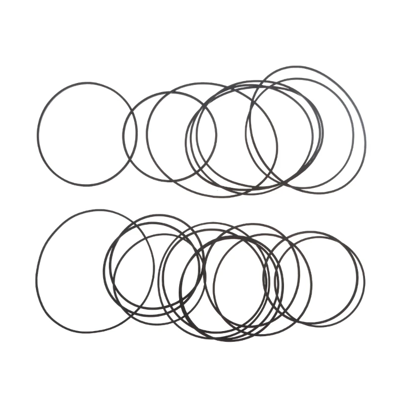 M17B 20Pack Universal 70-100Mm Mix Cassette Tape Machine Belt New Assorted Common