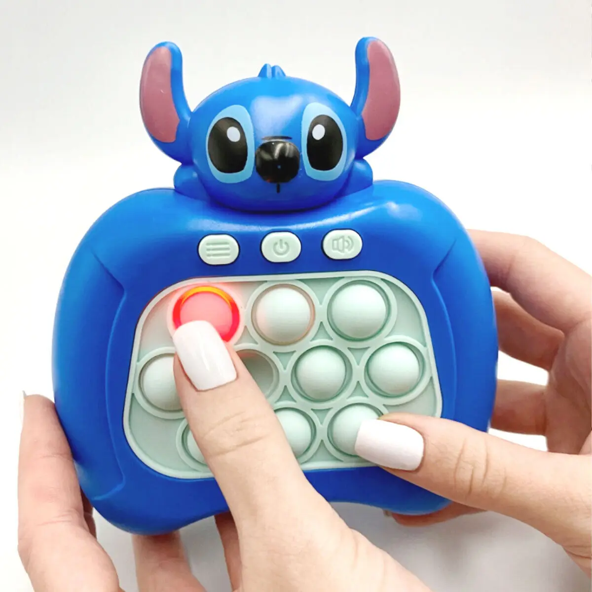 Super Mario Bros Quick Push Game Pop Up Fidget Bubble Electronic Pop it Whac-A-Mole Squeezing AntiStress Toys For Adult Kid Gift fidget toys