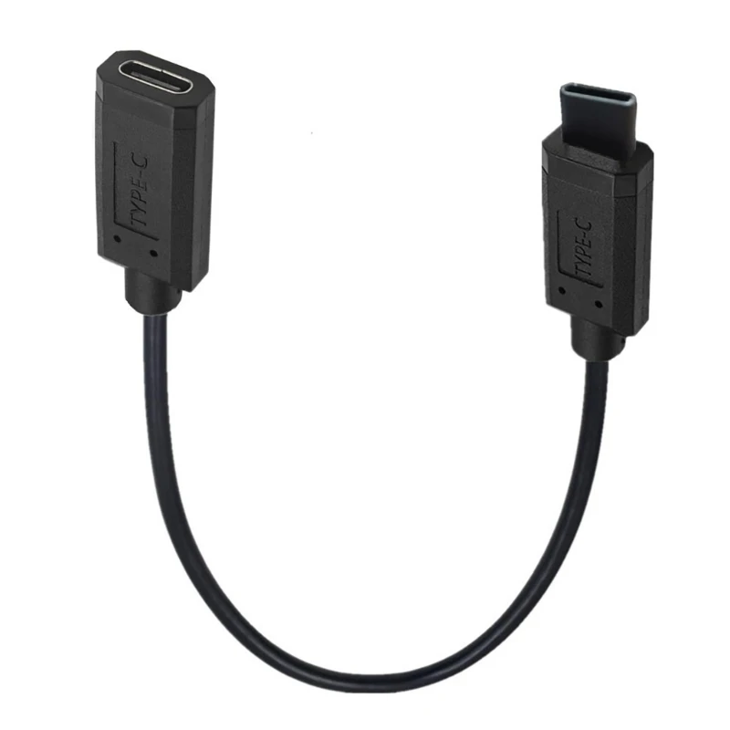 

Type C Male To Female Data Cable Usb3.1 Wear-resistant and anti-Static Test Line 10Gbps Fast Data Transfer Drop Shipping