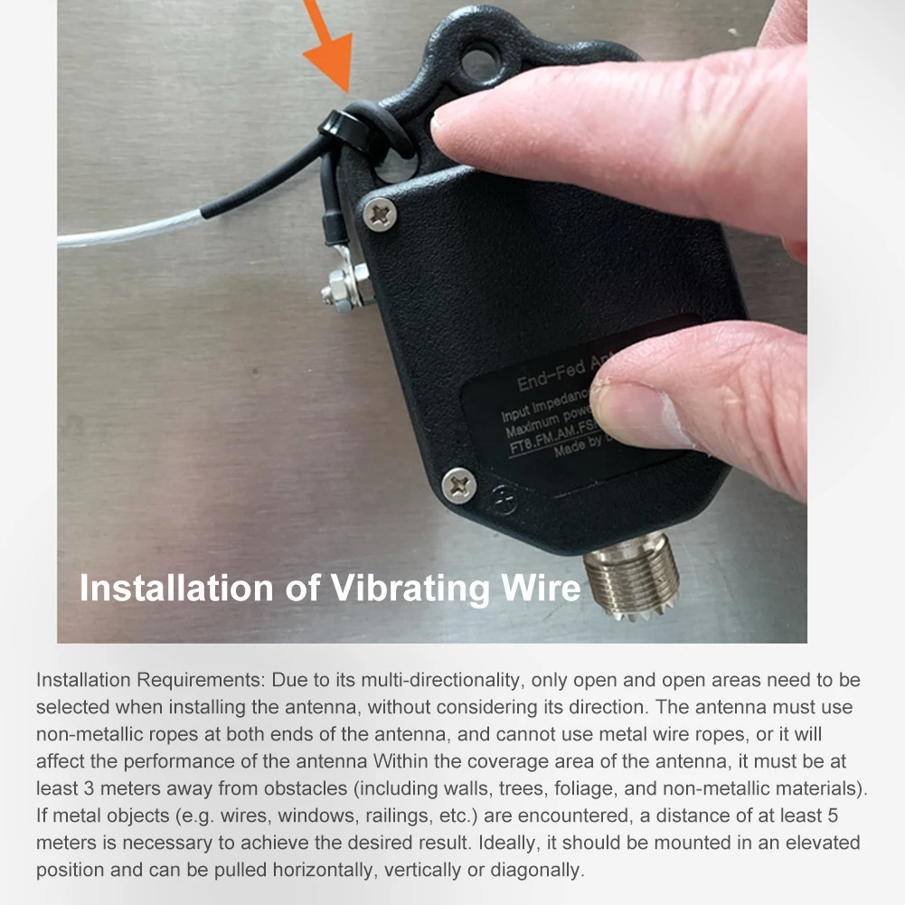 1:64 Balun End Fed Antenna 4-Band 8-Band Half-Wave Radio Antenna 1MHz To 30MHz 100W Outdoor Power High-Quality Power Tool Parts