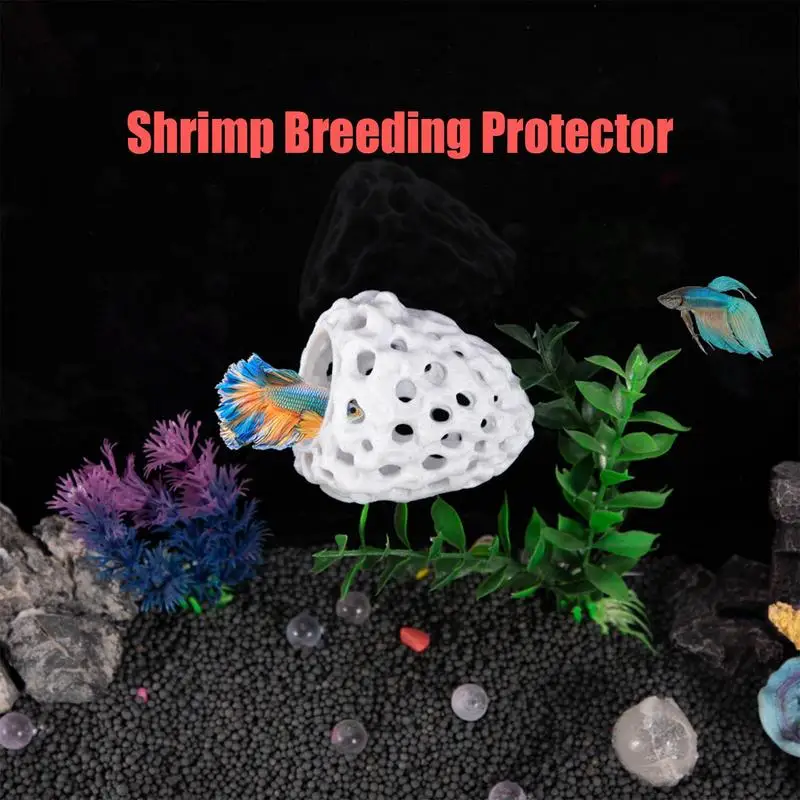 Simulated porous coral stone Aquarium Hides Shelter House Small Fish Tank Decoration Aquaculture Shrimp Cave Pet Supplies aquarium decoration